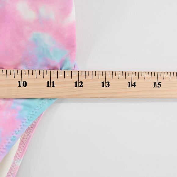 SOLID STRIPED x REDONE Swimsuit Womens Sz XS The Vince One‎ Piece Cutout Tie Dye - Picture 8 of 12